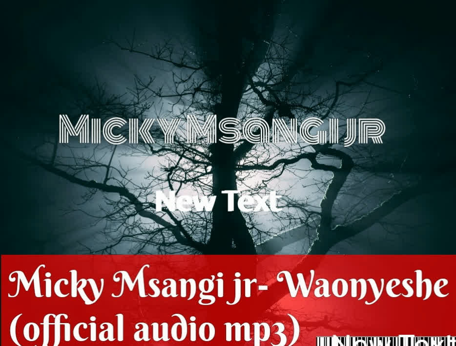 Music Audio : Micky Msangi jr – Waonyeshe | Download Mp3