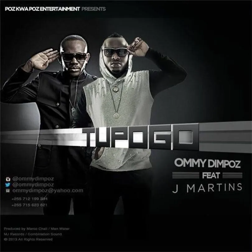 Music Audio : Ommy Dimpoz – Tupogo ft J Martins | Download Mp3