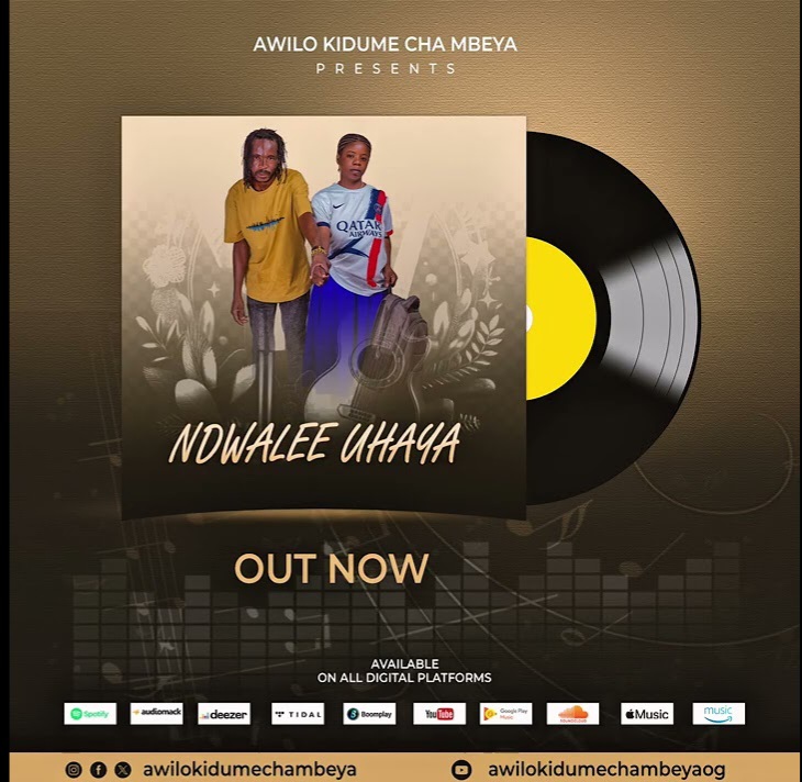 Music Audio : Awilo Kidume cha Mbeya – NDWALEE UHAYA | Download Mp3