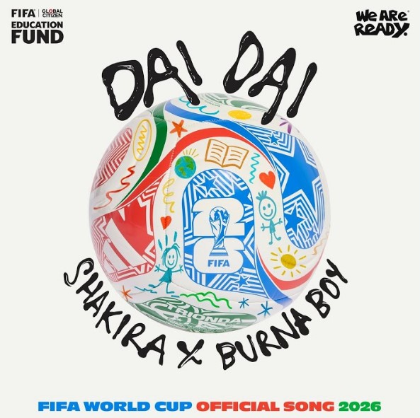 Music Audio : Shakira Ft Burna Boy – Dai Dai | Download Mp3