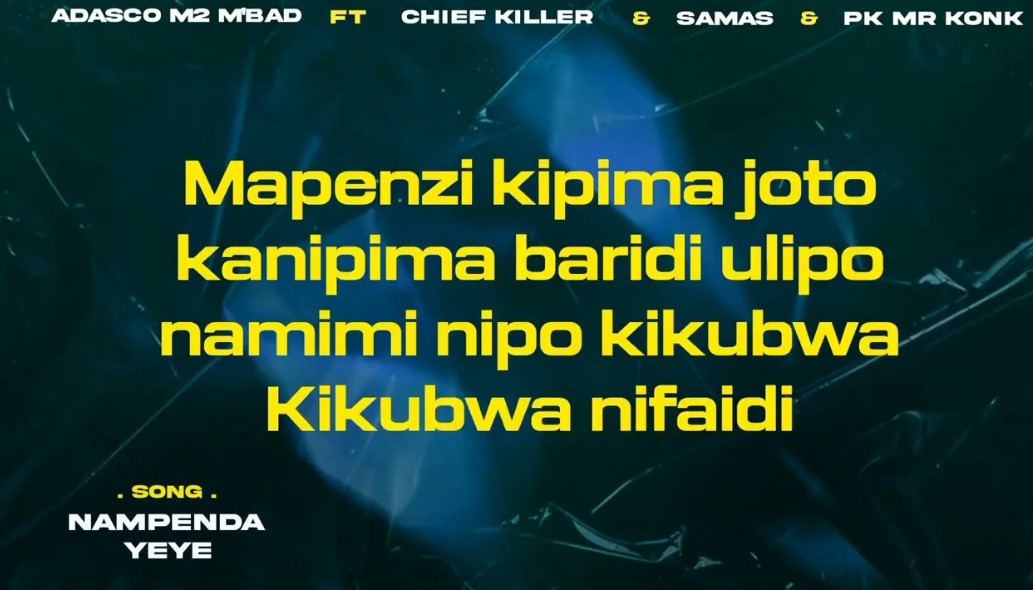 Music Audio : Adasco M2 M’bad Ft Chief Killer X Babilon Samas & Pk Mr Konk – Nampenda Yeye | Download Mp3